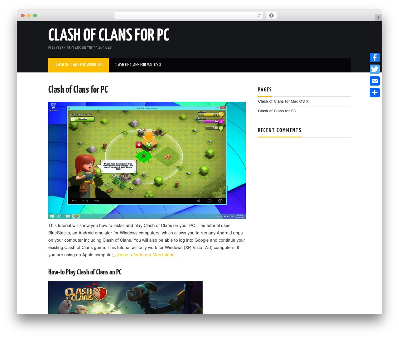 Clash Of Clans Mac Os X Download